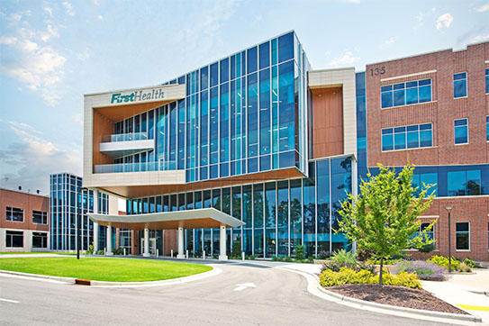 Firsthealth cancer center in pinehurs